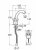 Смеситель для раковины Roca Carmen 5A3A4BC00 Хром 