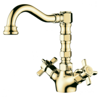 Cмеситель для раковины GANZER OTTO GZ15013-E GOLD