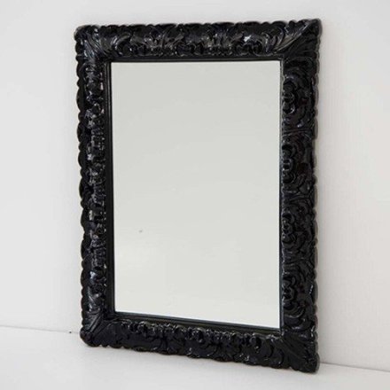 Зеркало Artceram Italiana 70х90 см. чёрный 