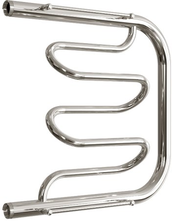 Полотенцесушитель водяной ДВИН Dw фокстрот 50/50 c полкой, хром 