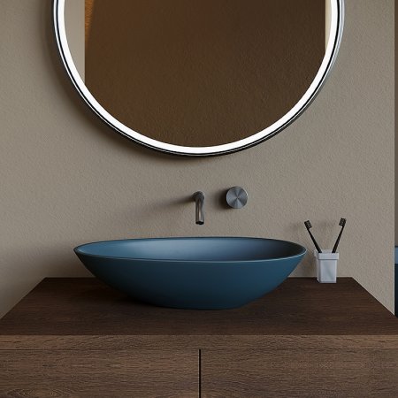 Раковина-чаша Salini Callista 58 101 1101201SMRF покраска по RAL полностью матовая 