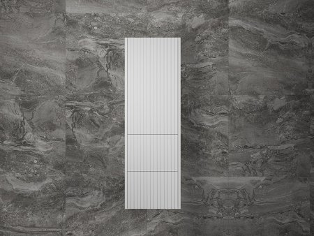 Шкаф пенал Style Line Стокгольм 36 ЛС-00002316 подвесной Белый рифленый софт 