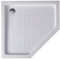 Акриловый поддон Cezares Tray пятиугольный 90 см, без сифона