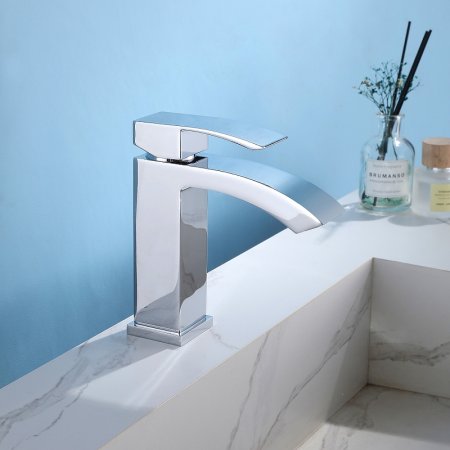 Смеситель для раковины Abber Wasserfall AF8610 Хром 