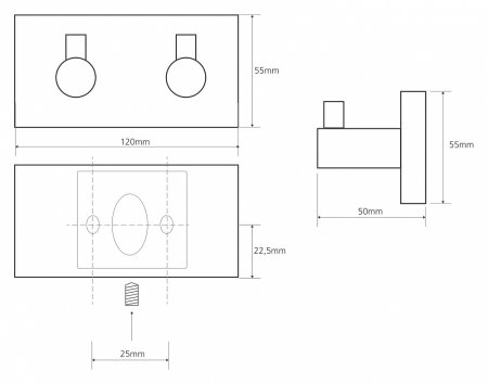 Крючок Bemeta Beta 132405202 