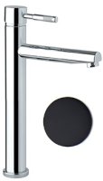 Смеситель для раковины Webert Rimini RI831402560, черный