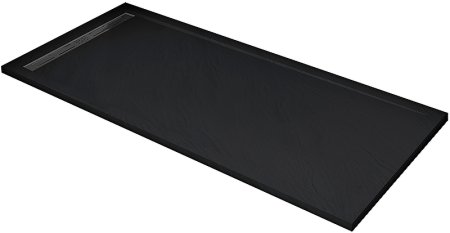 Душевой поддон из искусственного камня WeltWasser WW TRS 10090 STONE-BL 100x90 10000005450 Черный 