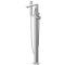 Смеситель для ванны напольный Bravat Arc F66061C-B3-ENG, хром