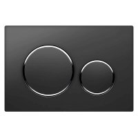 Кнопка смыва Vincea VFP-005MB черная матовая Кнопка смыва Vincea VFP-005MB черная матовая