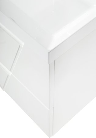 Тумба с раковиной BelBagno VITTORIA-800-2C-SO-BL Bianco Lucido 