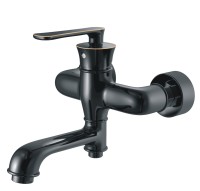 Смеситель для ванны HAIBA HB60181-7 черный