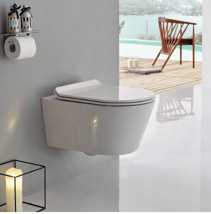 Унитаз подвесной SSWW CT2063 Белый 