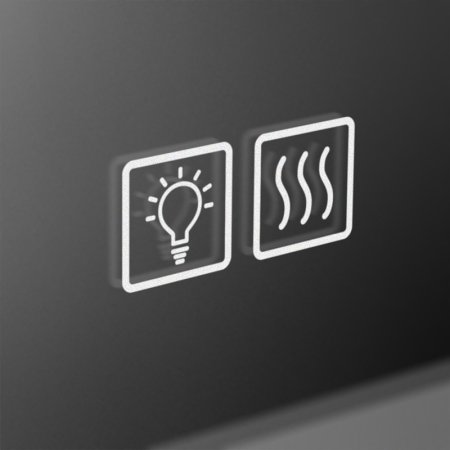 Зеркало BelBagno Marino 100 SPC-MAR-1000-600-LED-TCH-WARM с подсветкой с подогревом с сенсорным выключателем 