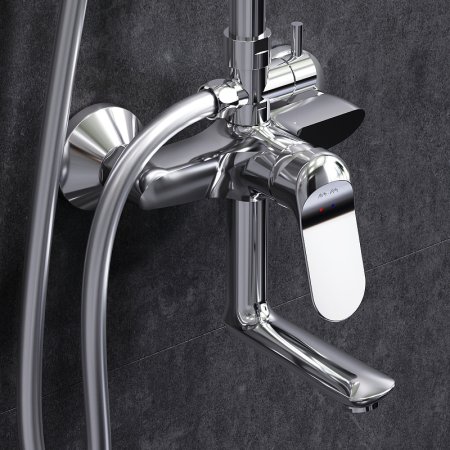 Душевая система AM.PM Sunny F0785C900 Хром 