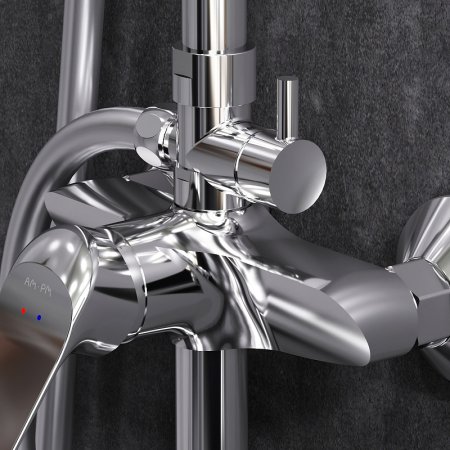 Душевая система AM.PM Sunny F0785C900 Хром 