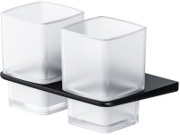 Стакан для зубных щеток AM.PM Inspire V2.0 A50A343422 двойной Черный матовый