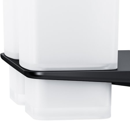 Стакан для зубных щеток AM.PM Inspire V2.0 A50A343422 двойной Черный матовый 