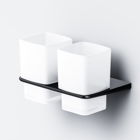 Стакан для зубных щеток AM.PM Inspire V2.0 A50A343422 двойной Черный матовый 