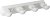 Крючок WasserKRAFT Kammel K-8374WHITE 