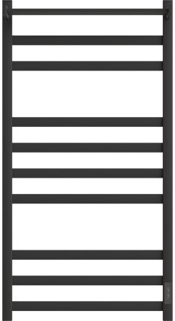 Полотенцесушитель электрический APEXTERMO Terra TR01104BM 1000x400 с полкой, черный матовый 