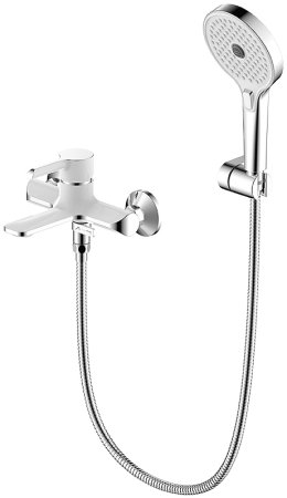 Смеситель для ванны Gappo G03-8 G3203-8 Белый Хром 