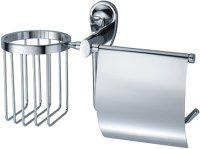 Держатель туалетной бумаги WasserKRAFT Main K-9259 с держателем освежителя воздуха