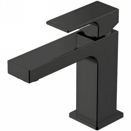 Смеситель для раковины Gattoni Kubik 2582/25NO Черный матовый 