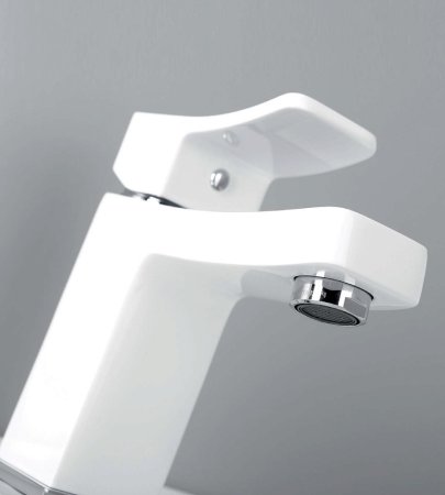 Смеситель WasserKRAFT Aller 1063WHITE для раковины 