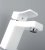 Смеситель WasserKRAFT Aller 1063WHITE для раковины 