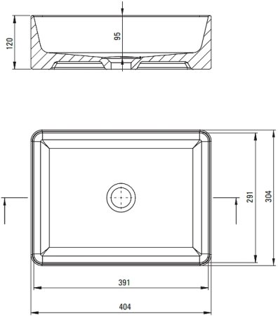 Раковина-чаша Deante Jasmin 40 CDJ_6U4S Белая 