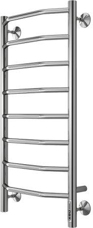 Электрический полотенцесушитель Terminus Виктория П8 400х850 4670078531209 Хром 