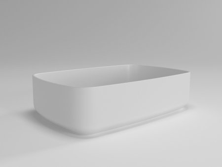 Раковина-чаша Plumberia Selection NOVE SOFT BO 48x12.5x32 Белая матовая 