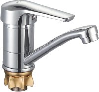 Смеситель для раковины G-Lauf 4G4-B182 Хром