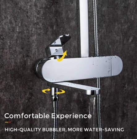 Душевая система Gappo G83 G2483 Хром 