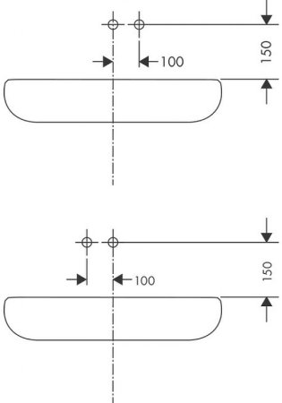 Смеситель для раковины Hansgrohe Talis E 71734700 Белый матовый 