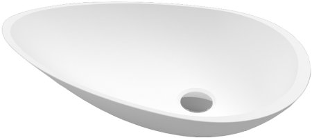 Раковина-чаша Whitecross Sapphire 56 0710.056033.200 Белая матовая 