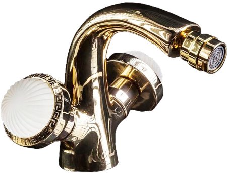 Смеситель для биде Boheme Satine 296-ST Золото 