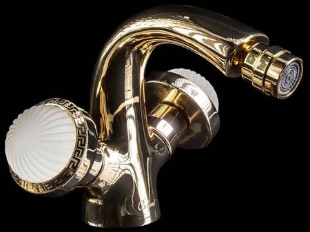 Смеситель для биде Boheme Satine 296-ST Золото 