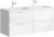 Тумба под раковину Aqwella Accent 120 ACC0112W подвесная Белая 