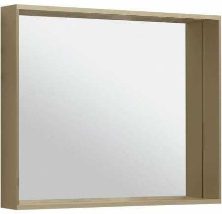 Зеркало Allen Brau Reality 90 1.32019.03 с подсветкой Латунь браш с сенсорным выключателем 