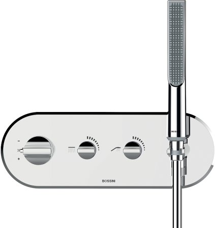 Смеситель для душа Bossini Apice Z00523.030 с термостатом Хром 
