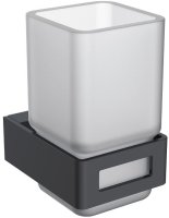 Стакан для зубных щеток Boheme Q 10944-B Черный