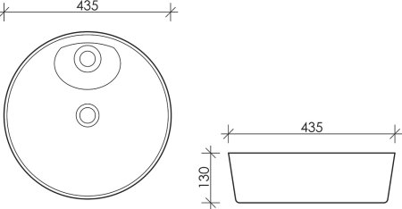 Раковина Ceramica Nova Element 43,5 см CN6014 