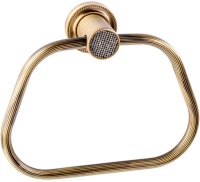Кольцо для полотенец Boheme Royal Cristal 10925-BR-B Бронза