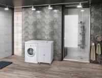 Тумба с раковиной Onika Космос 60.11, белая