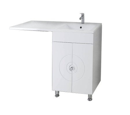 Тумба с раковиной Onika Космос 60.11, белая 