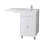 Тумба с раковиной Onika Космос 60.11, белая 