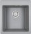 Мойка кухонная Paulmark Zemar серый металлик 