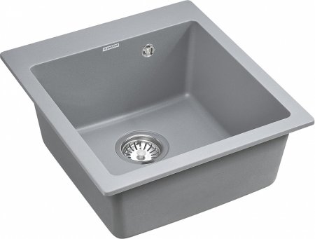 Мойка кухонная Paulmark Zemar серый металлик 