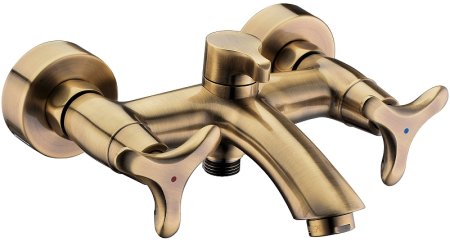Смеситель для ванны Kaiser Trio 57022-1 Бронза 